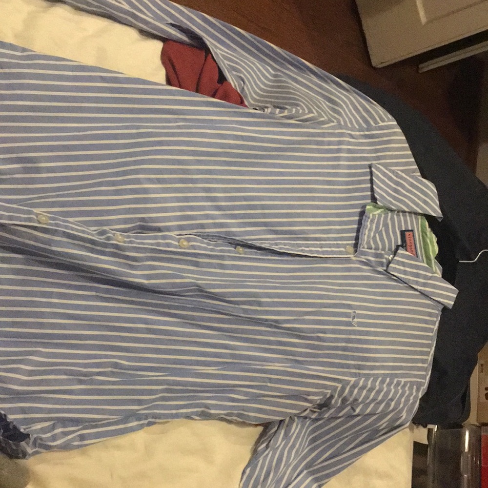 Vineyard vines cotton shirt size 8